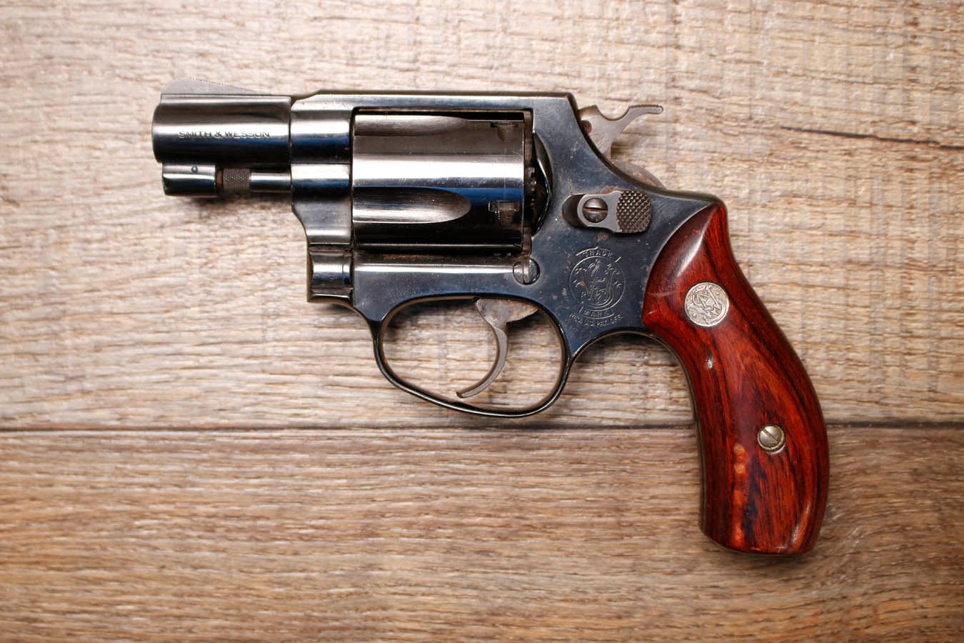 SMITH AND WESSON 36-7 38SW SPL Police Trade-In Revolver