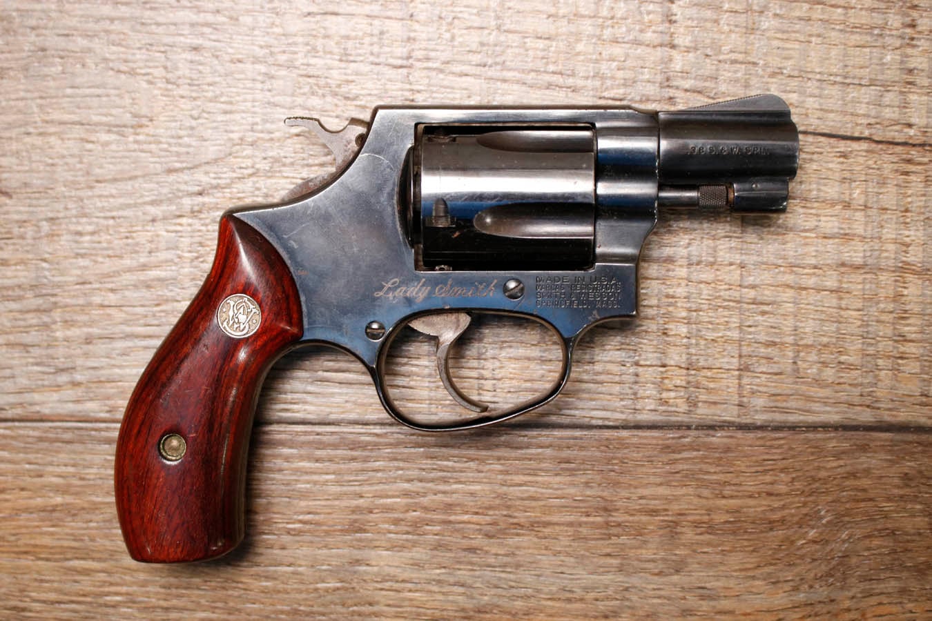 SMITH AND WESSON 36-7 38SW SPL Police Trade-In Revolver