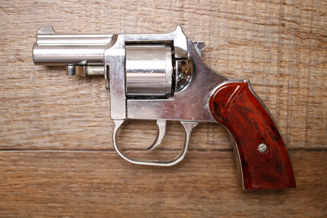 IVER JOHNSON Top Break 32 ACP Police Trade-In Revolver with Holster