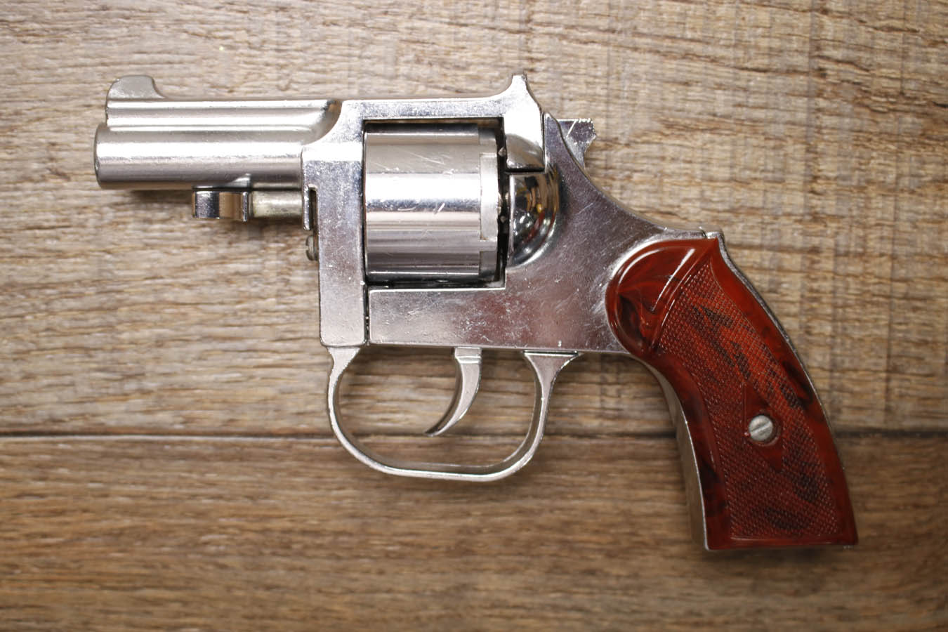 CLERKE TECH 1st 22 LR Police Trade-In Revolver with Holster
