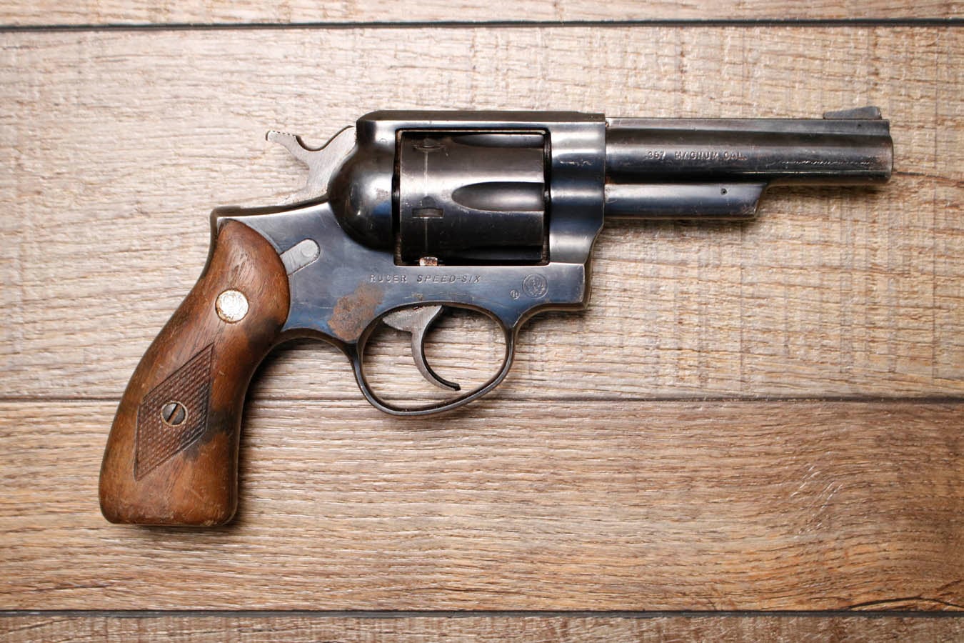 RUGER Speed Six 357 Magnum Police Trade-In Revolver