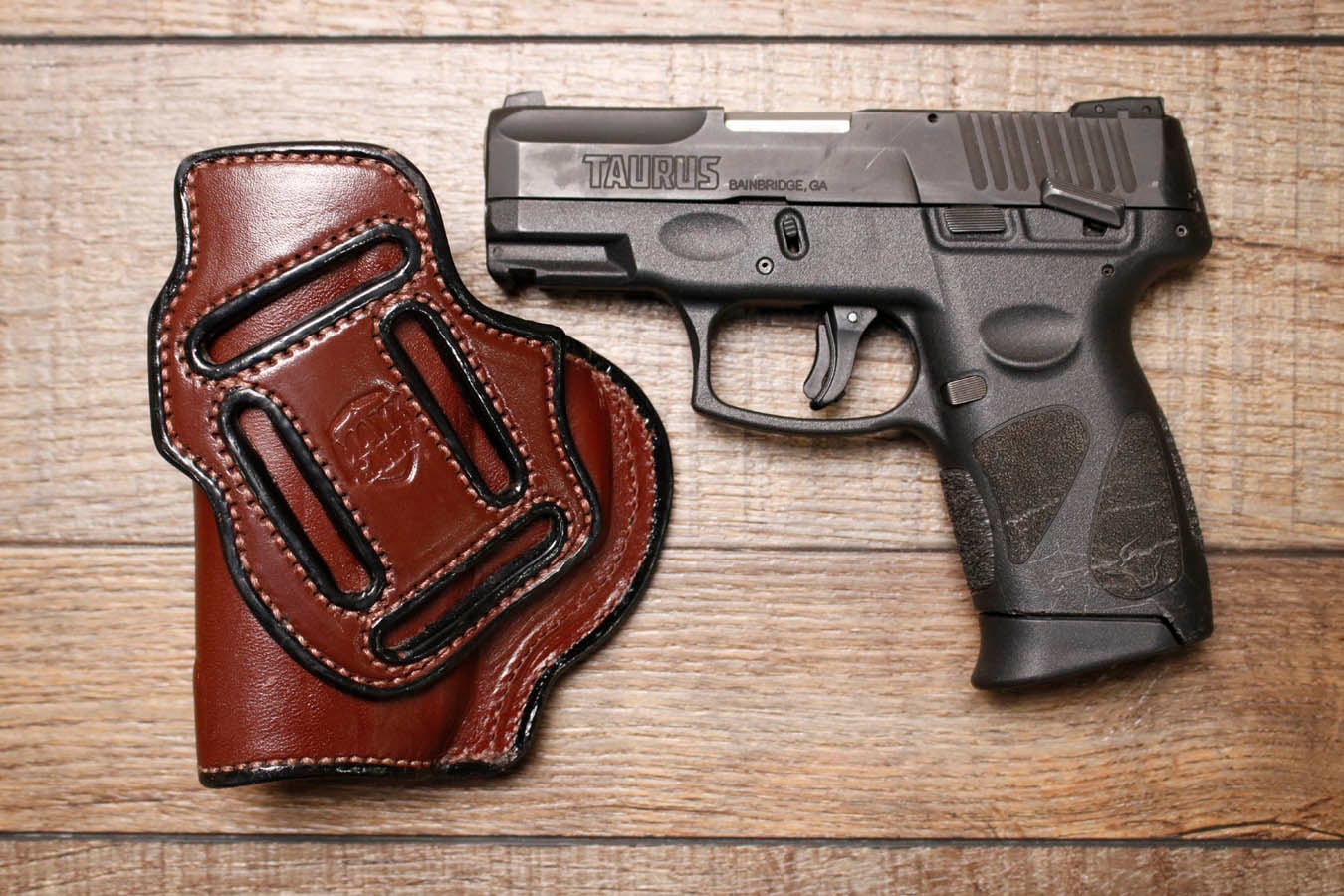 TAURUS G2C 40 S&W Police Trade-In Pistol with Holster