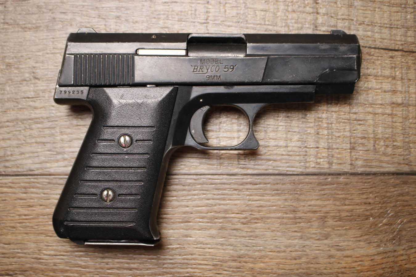 JENNINGS Bryco 59 9mm Police Trade-In Pistol