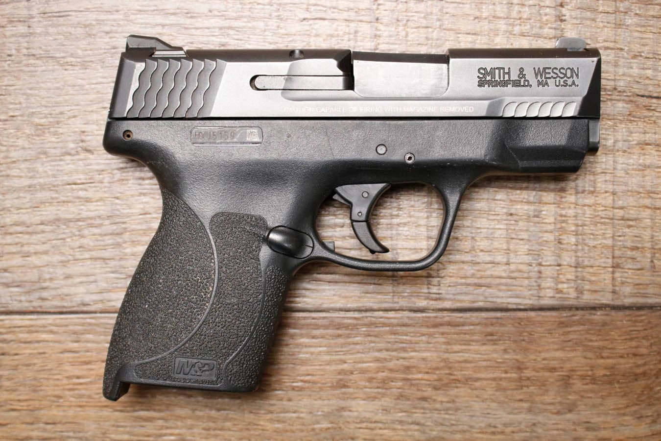 SMITH AND WESSON M&P45 Shield 45 ACP Police Trade-In Pistol (No Magazine)