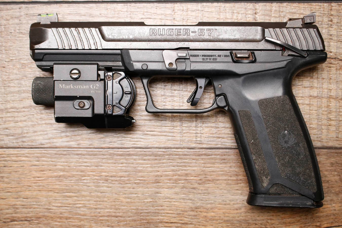 RUGER 57 5.7x28mm Police Trade-In Pistol with Laser