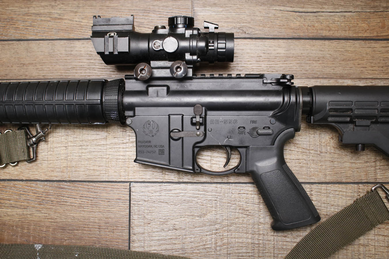 RUGER AR-556 5.56mm Police Trade-In Rifle (No Magazine)