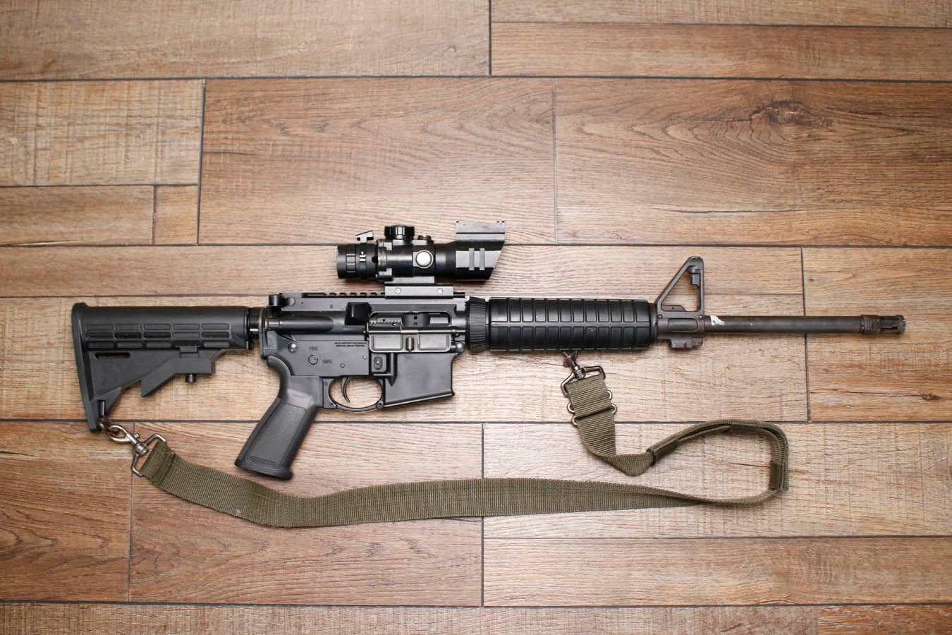 RUGER AR-556 5.56mm Police Trade-In Rifle (No Magazine)