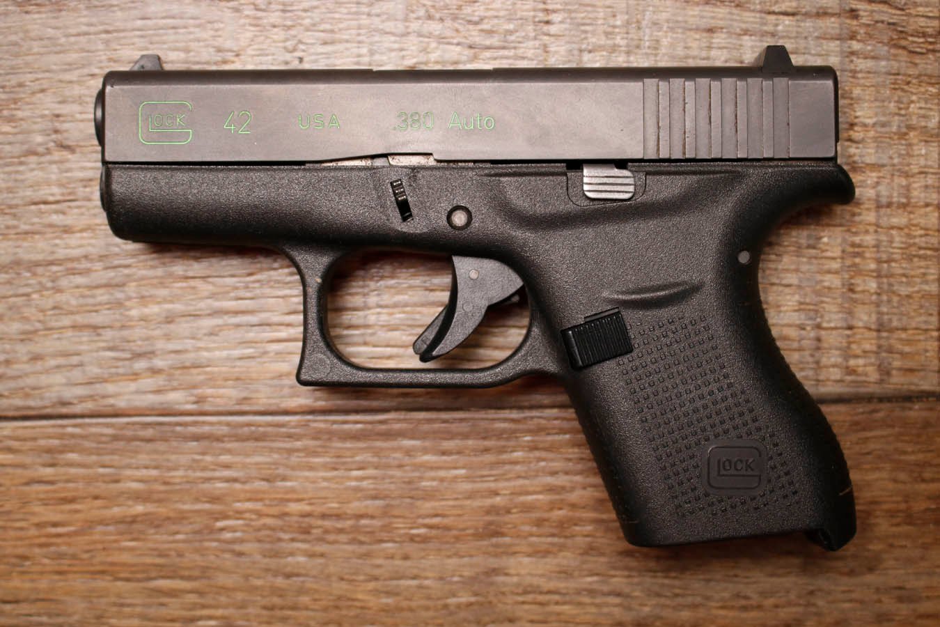 GLOCK 42 380 ACP Police Trade-In Pistol (No Magazine)