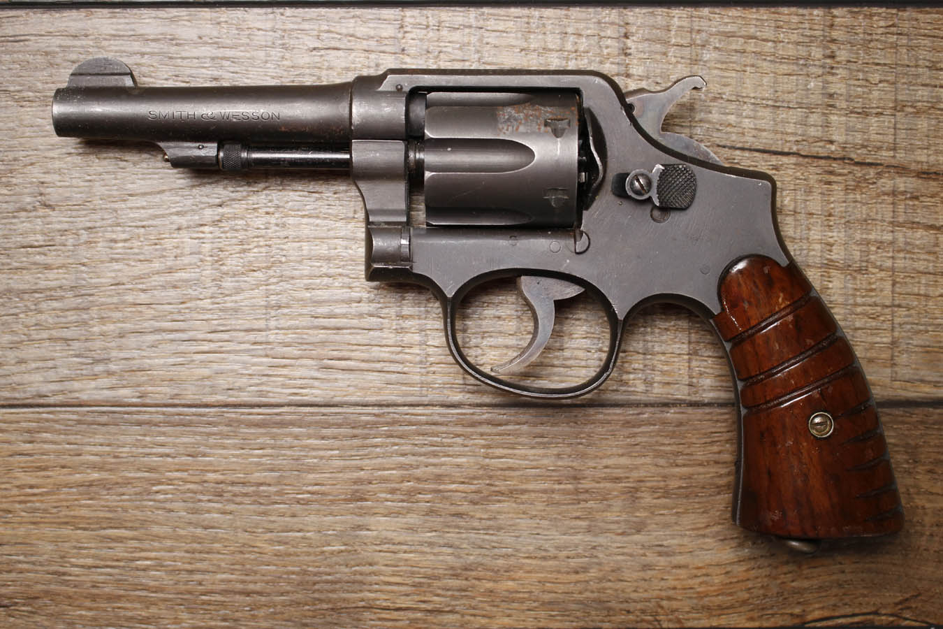 SMITH AND WESSON Victory 38 SPL Police Trade-In Revolver