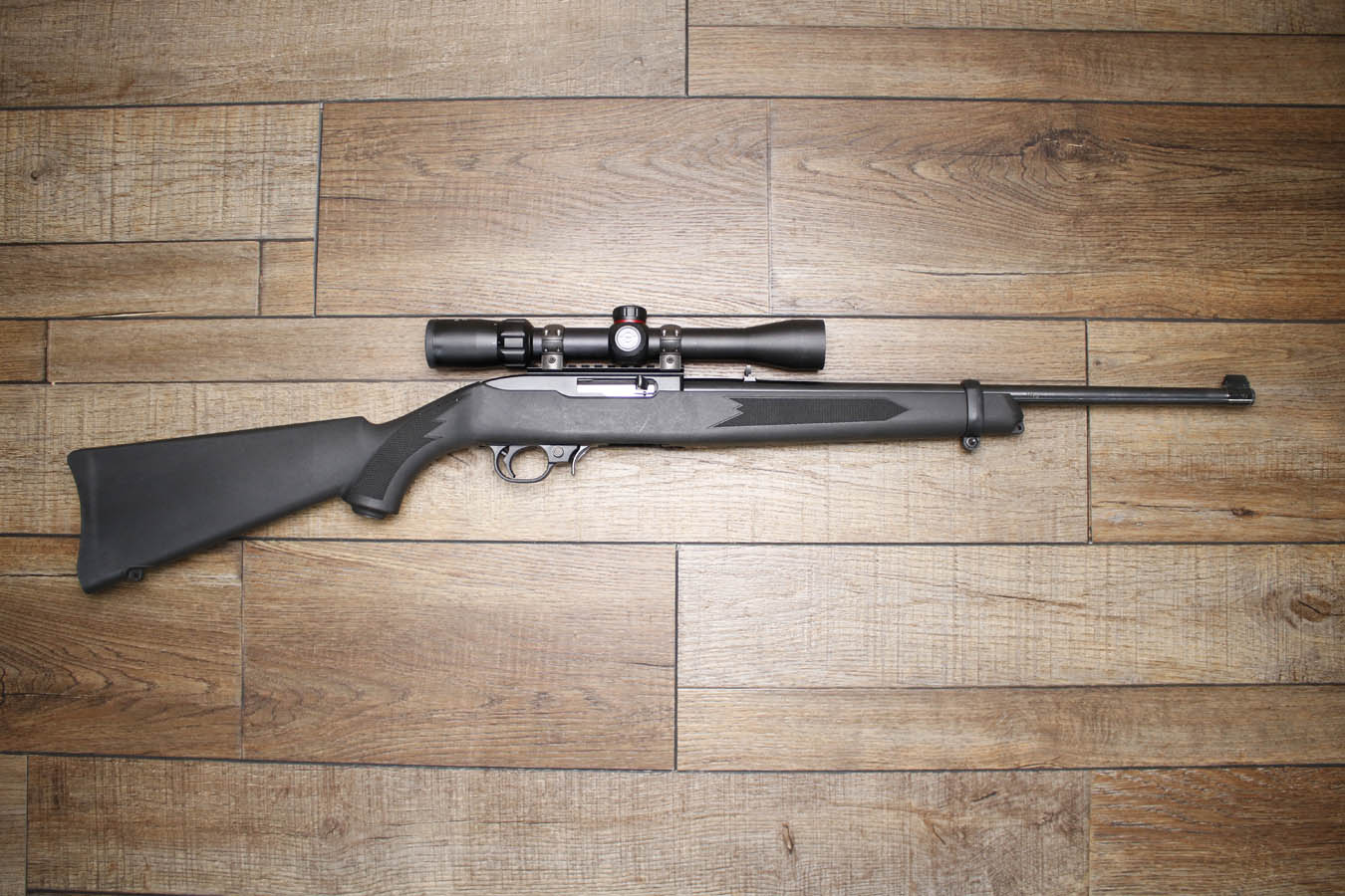 RUGER 10/22 22 LR Police Trade-In Rifle with Scope (No Magazine)