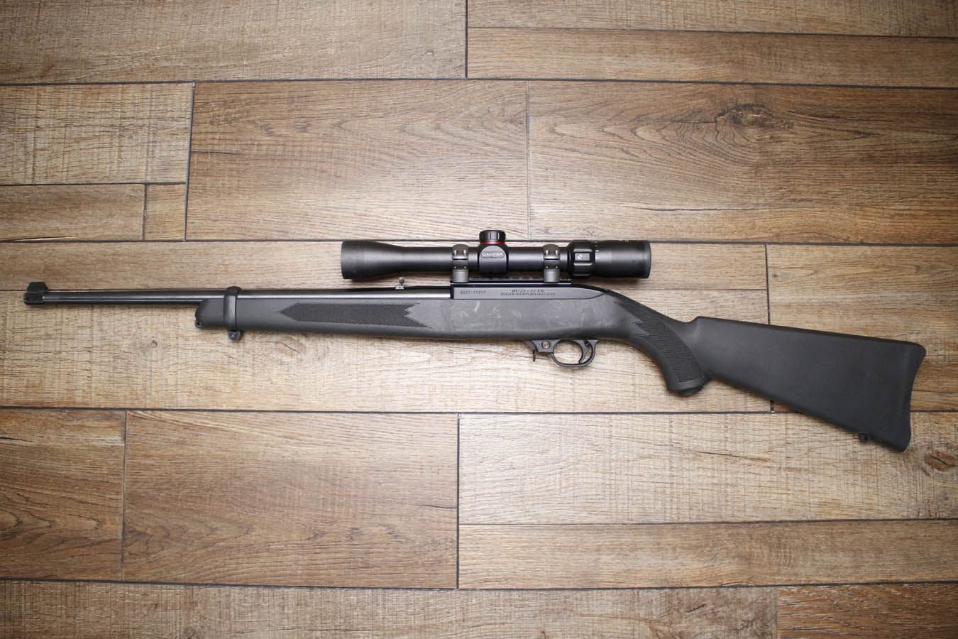 RUGER 10/22 22 LR Police Trade-In Rifle with Scope (No Magazine)