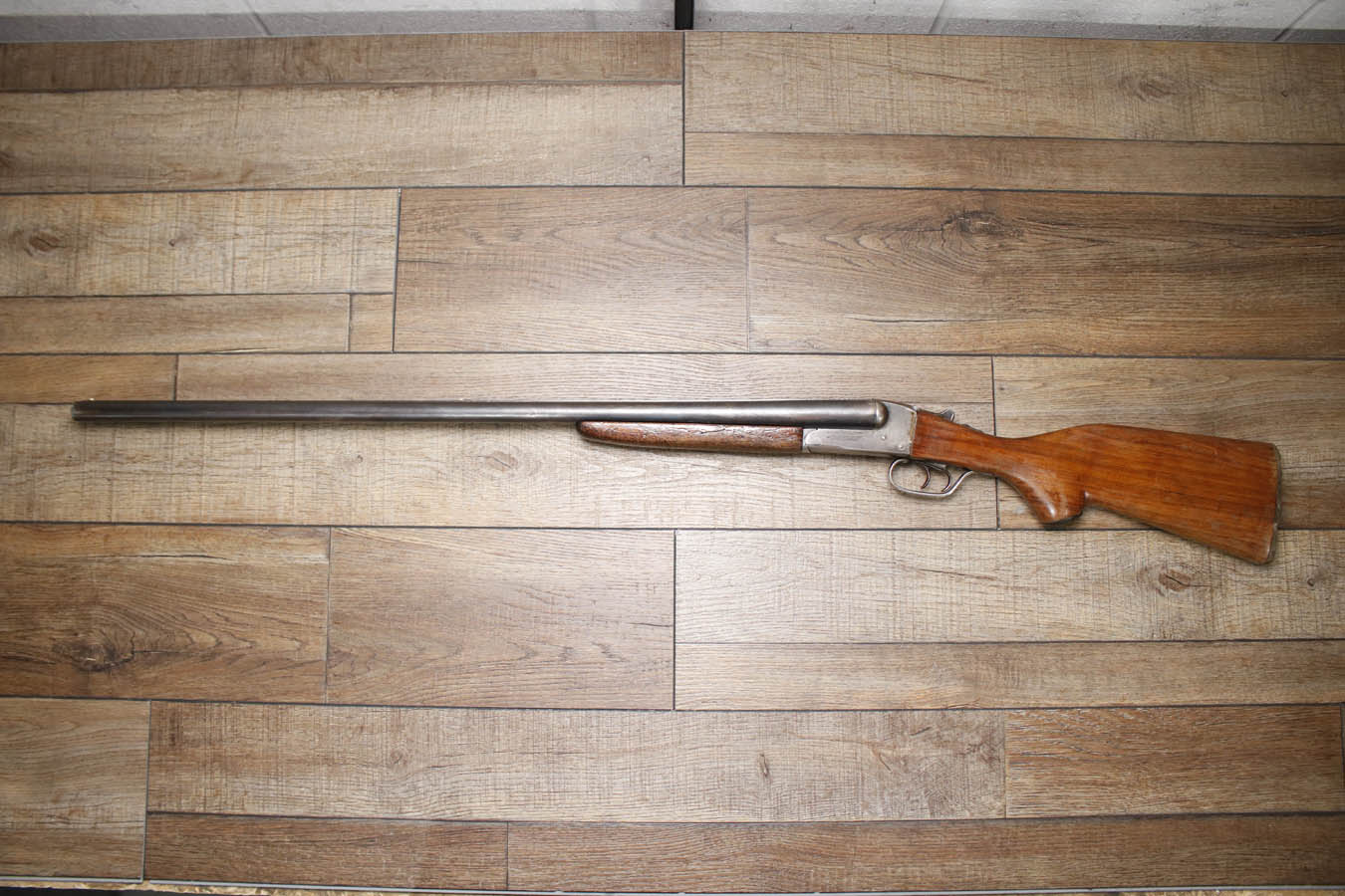 STEVENS Side by Side 12GA Police Trade-In Shotgun