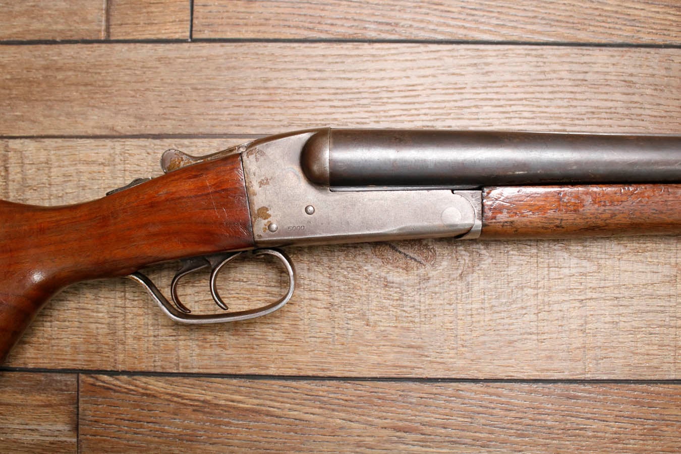 STEVENS Side by Side 12GA Police Trade-In Shotgun
