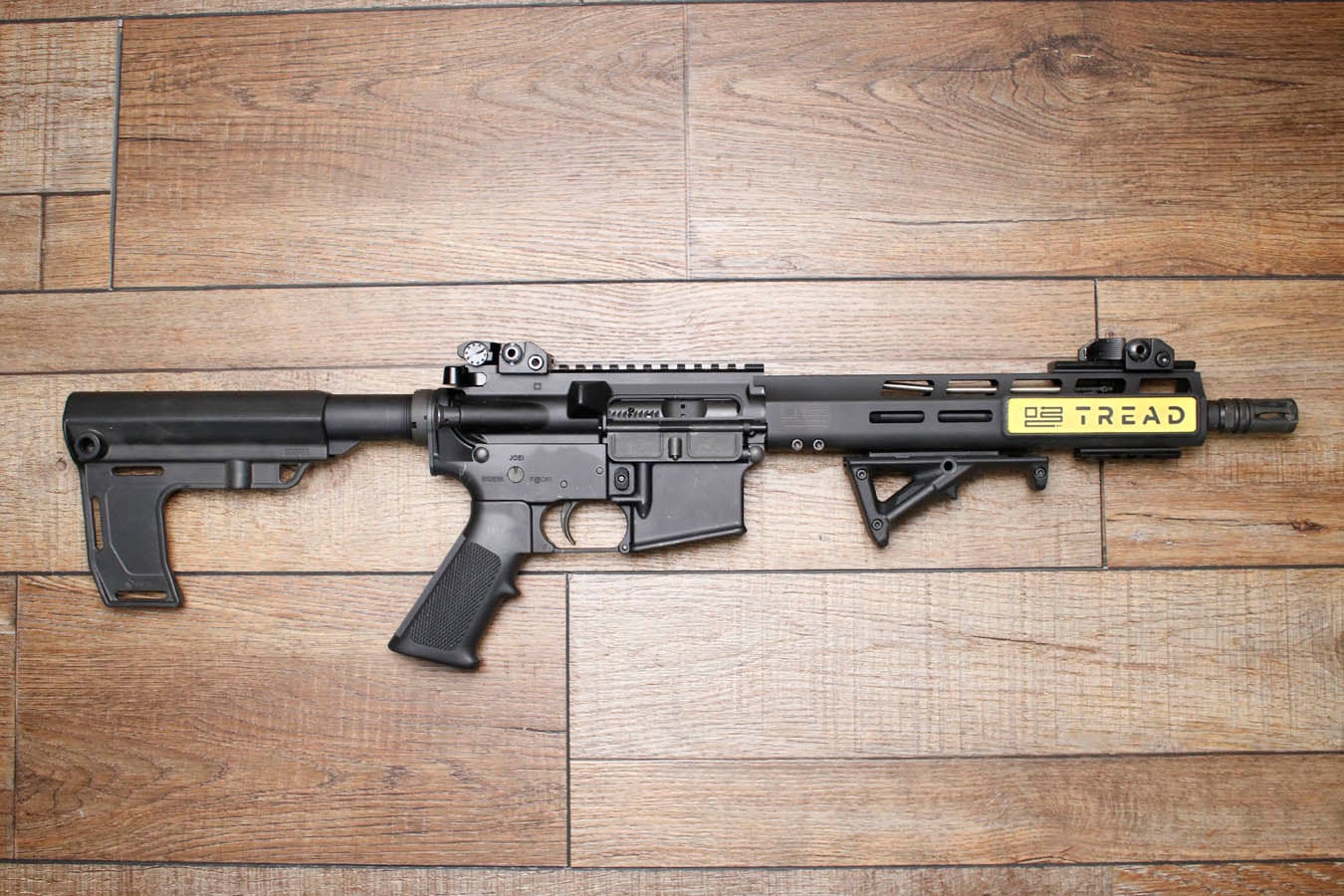 PALMETTO STATE ARMORY Letsgo-15 5.56mm Police Trade-In Limited Joe Biden Lets Go Brandon AR Pistol with SIG M400 Upper