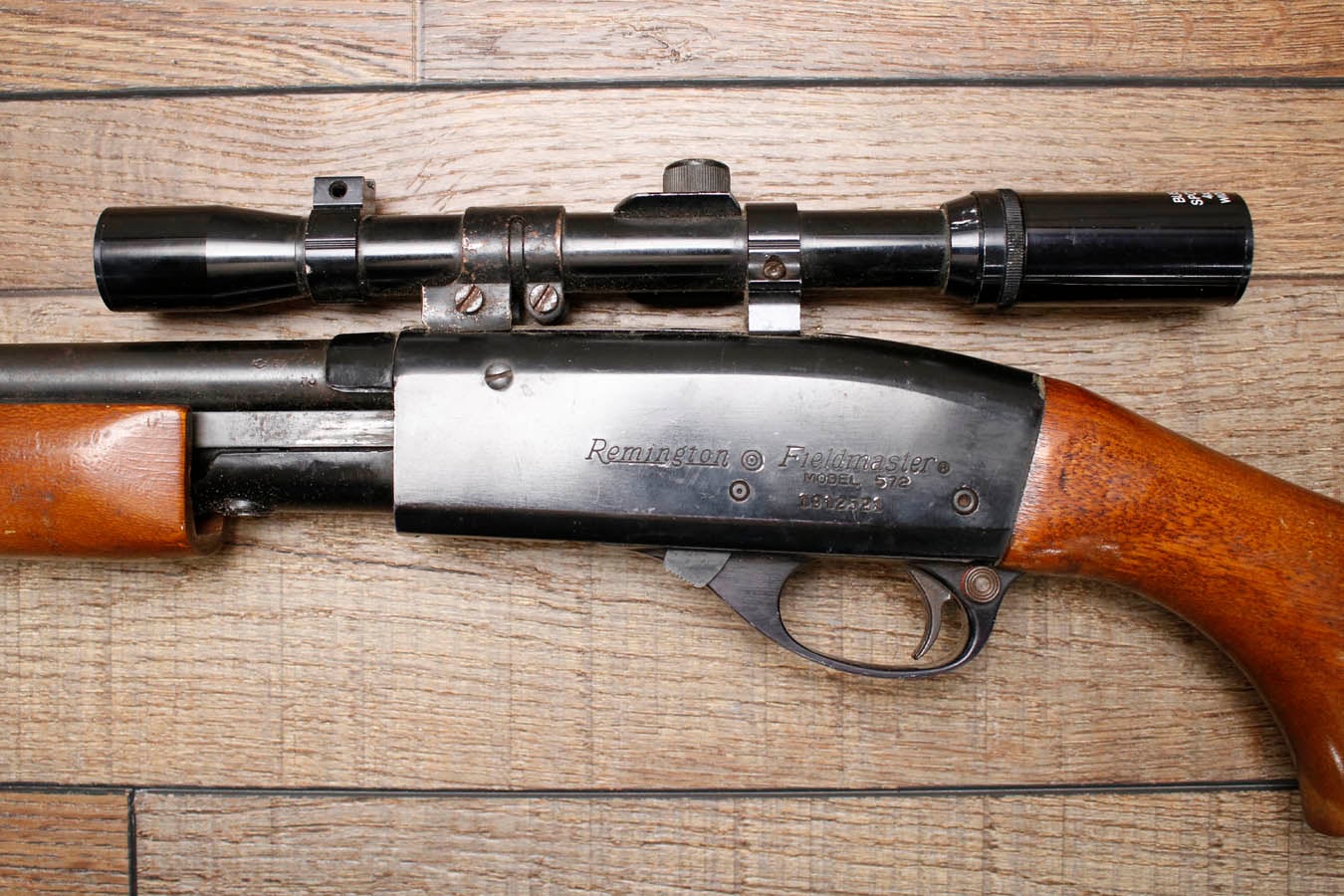 REMINGTON 572 Fieldmaster 22LR Police Trade-In Rifle with Scope