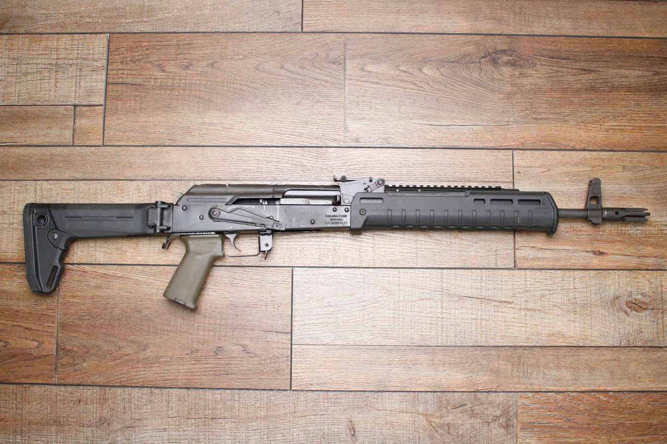 CENTURY ARMS WASR-10 7.62x39mm Police Trade-In Rifle with Folding Stock (No Magazine)