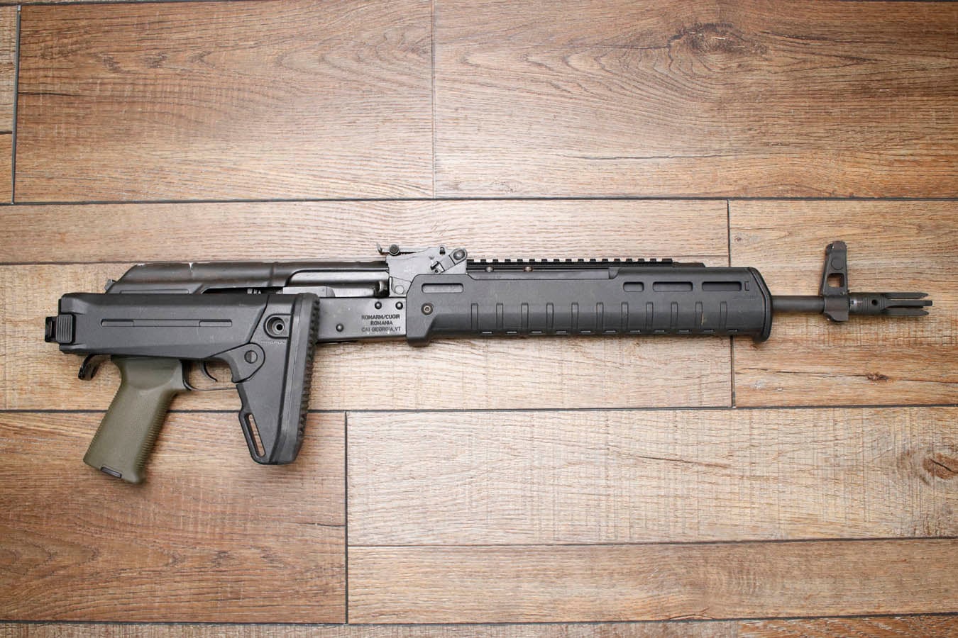 CENTURY ARMS WASR-10 7.62x39mm Police Trade-In Rifle with Folding Stock (No Magazine)