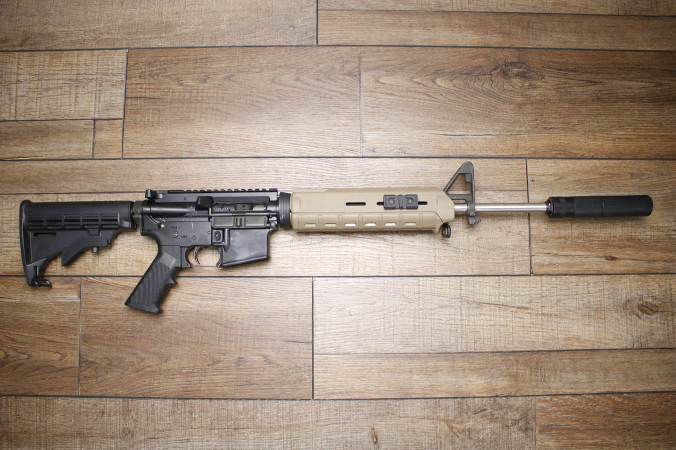 PALMETTO STATE ARMORY PA-15 5.56mm Police Trade-In Rifle with Faux Suppressor (No Magazine)