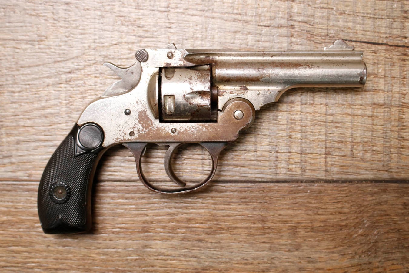 SMITH AND WESSON Top Break 32SW Police Trade-In Revolver