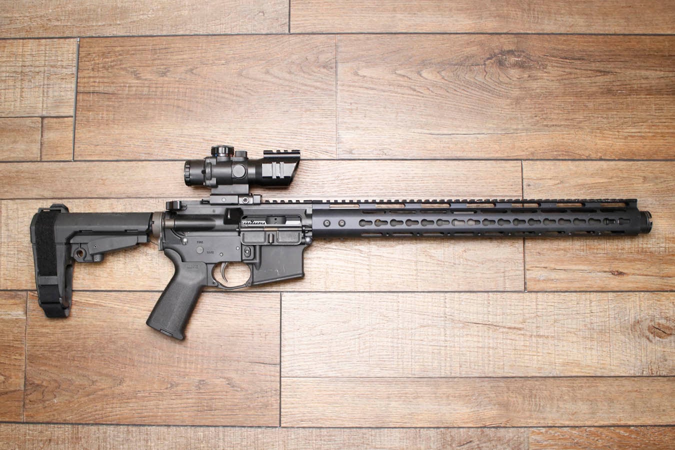 PALMETTO STATE ARMORY PA-15 223/556 Police Trade-In Rifle with Red Dot Scope (No Magazine)