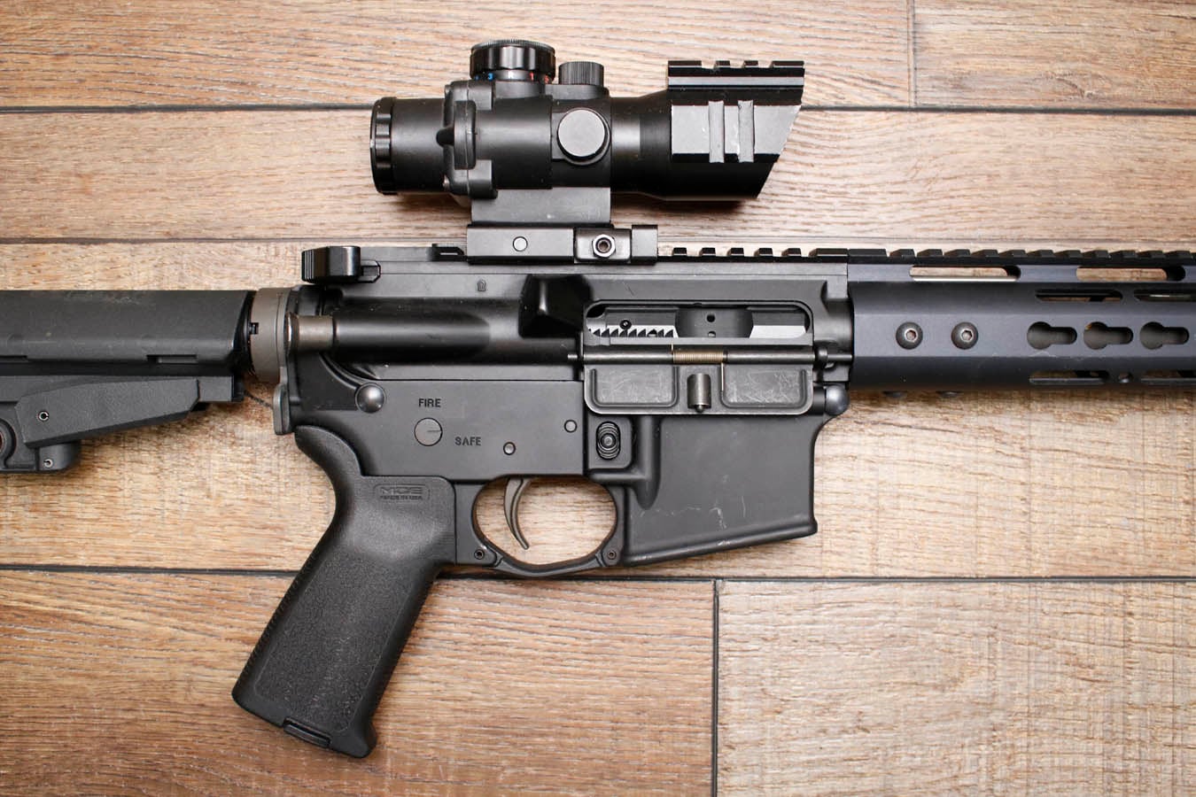 PALMETTO STATE ARMORY PA-15 223/556 Police Trade-In Rifle with Red Dot Scope (No Magazine)