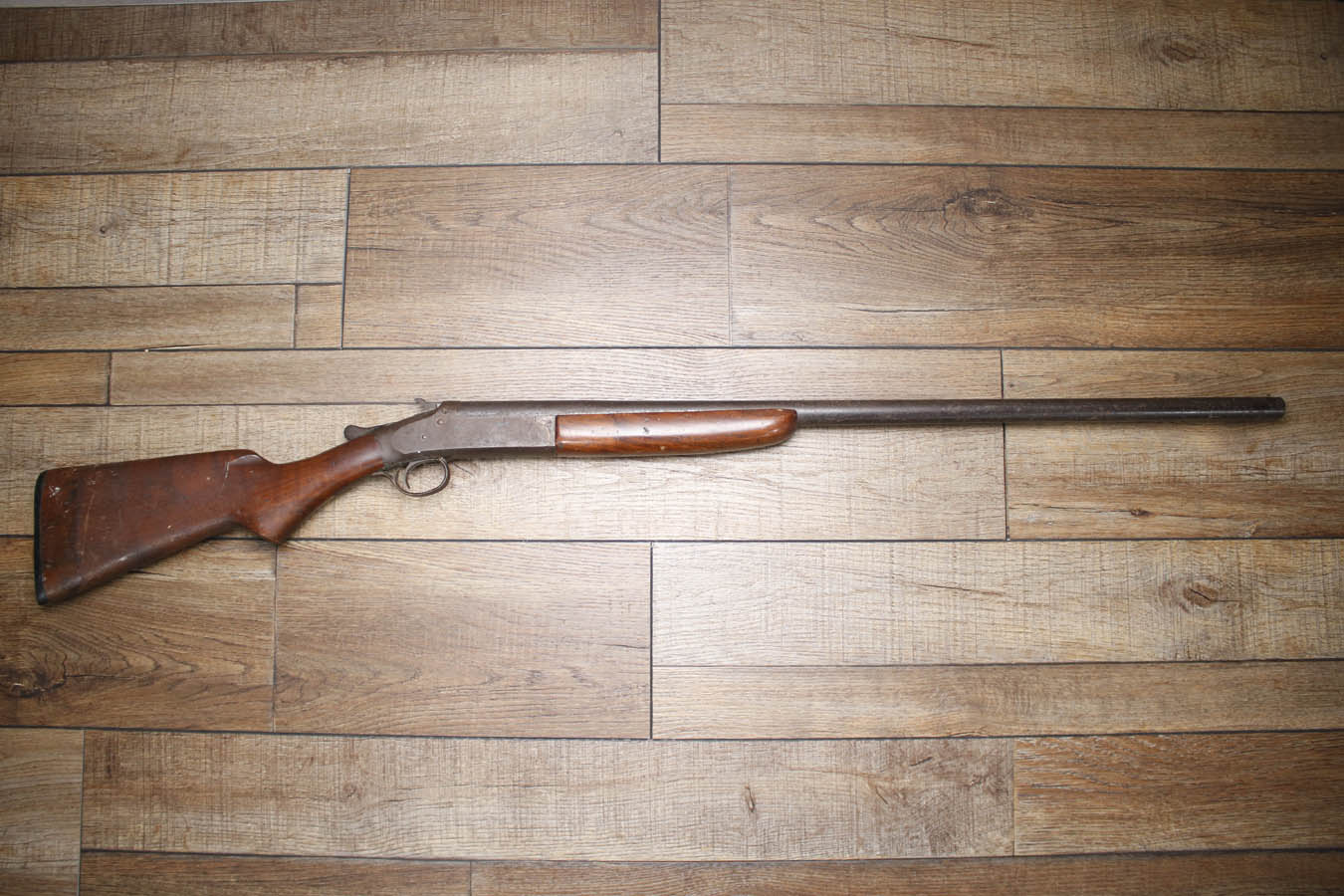IVER JOHNSON Champion 12 GA Police Trade-In Shotgun
