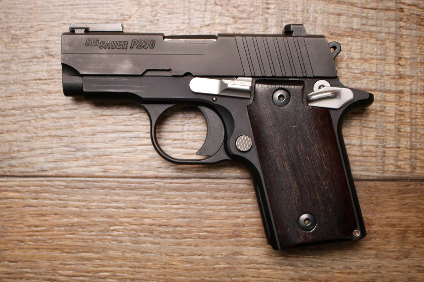 SIG SAUER P238 380 ACP Police Trade-In Pistol (No Magazine)
