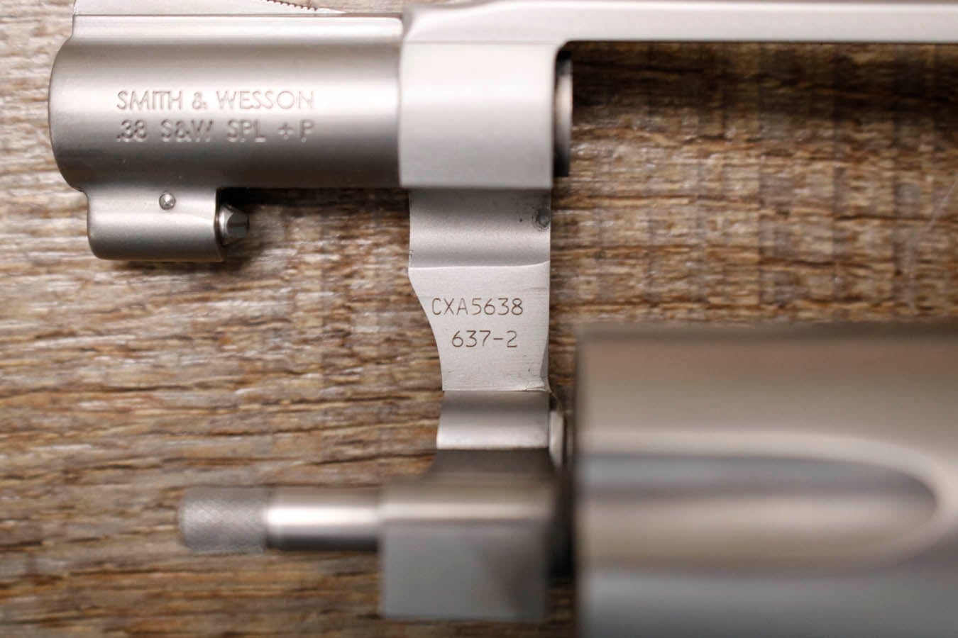 SMITH AND WESSON 637-2 38 SPL Police Trade-In Revolver