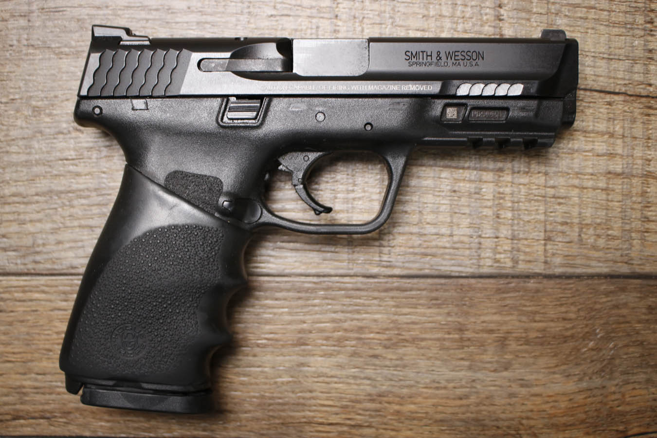 SMITH AND WESSON M&P9 M2.0 9mm Police Trade-In Pistol with South Bend Police Department Markings