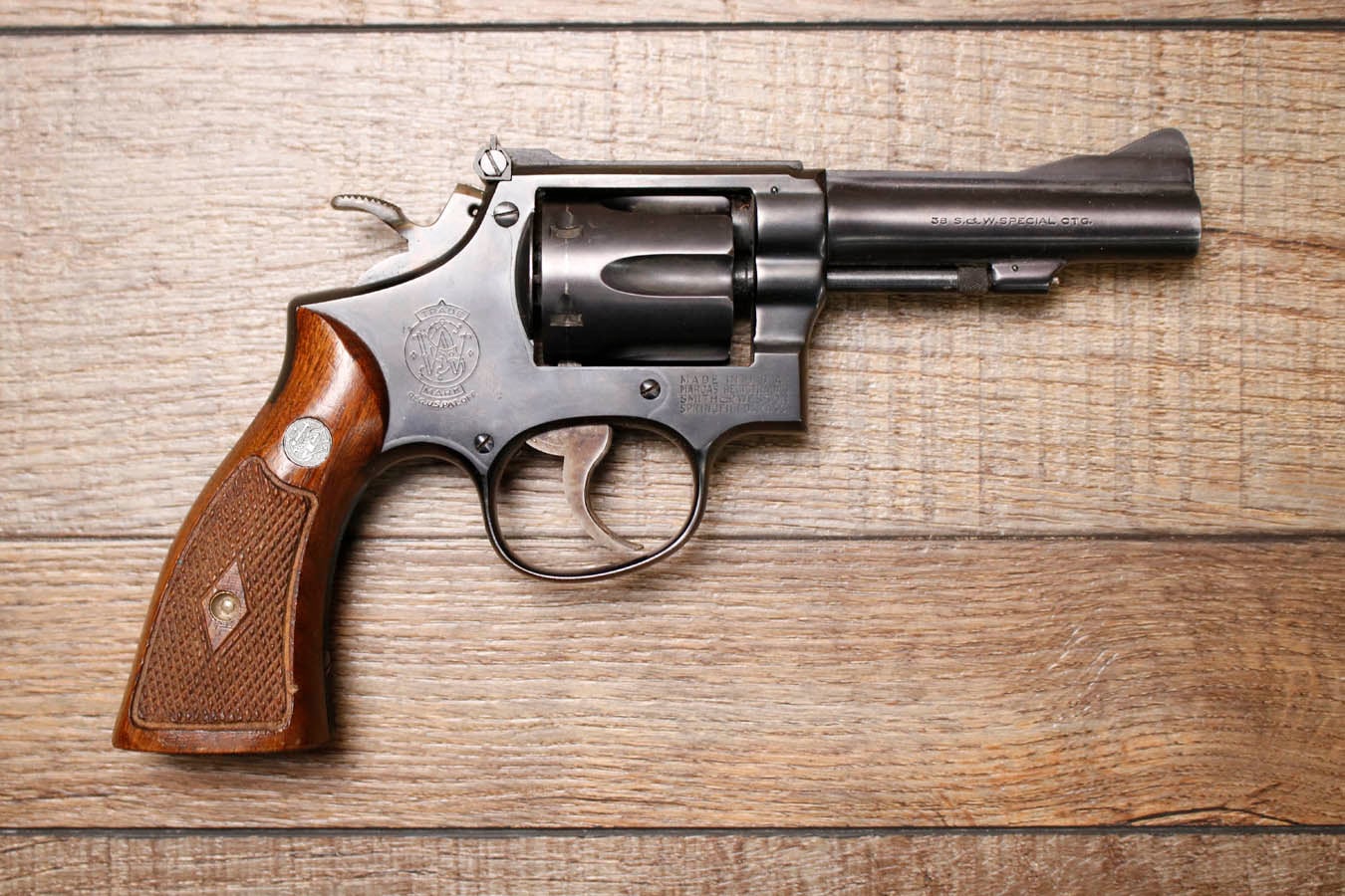SMITH AND WESSON Pre Model 15 38 Special Double Action Revolver