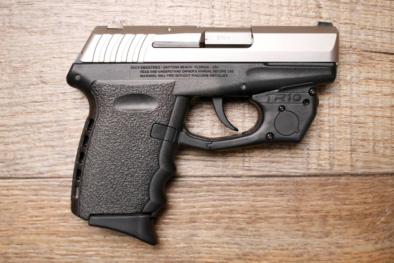 SCCY CPX-2 9mm Police Trade-In Pistol with Laser and Three Magazines