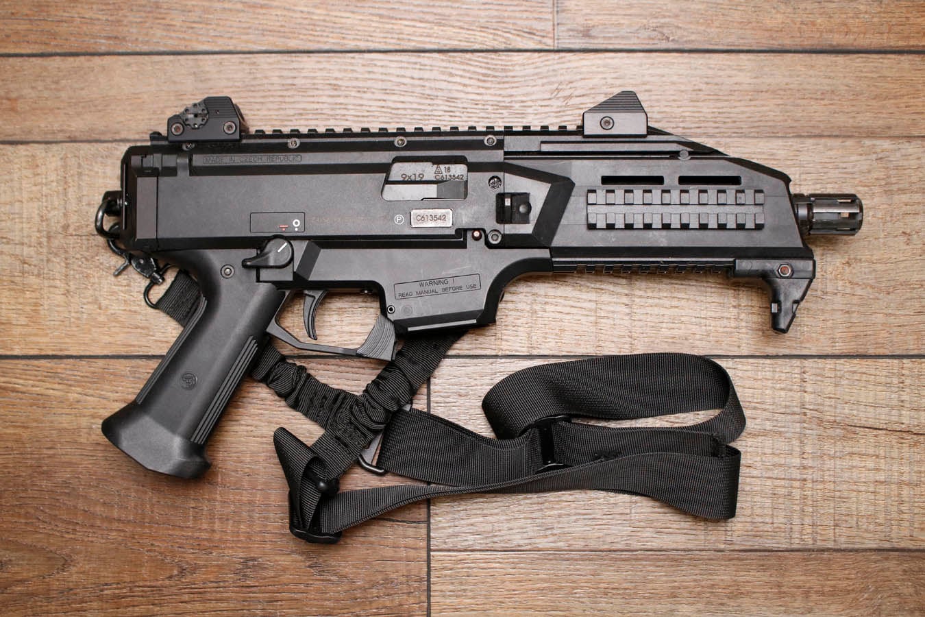 CZ Scorpion EVO 3 S1 9mm Police Trade-In Pistol (No Magazine)