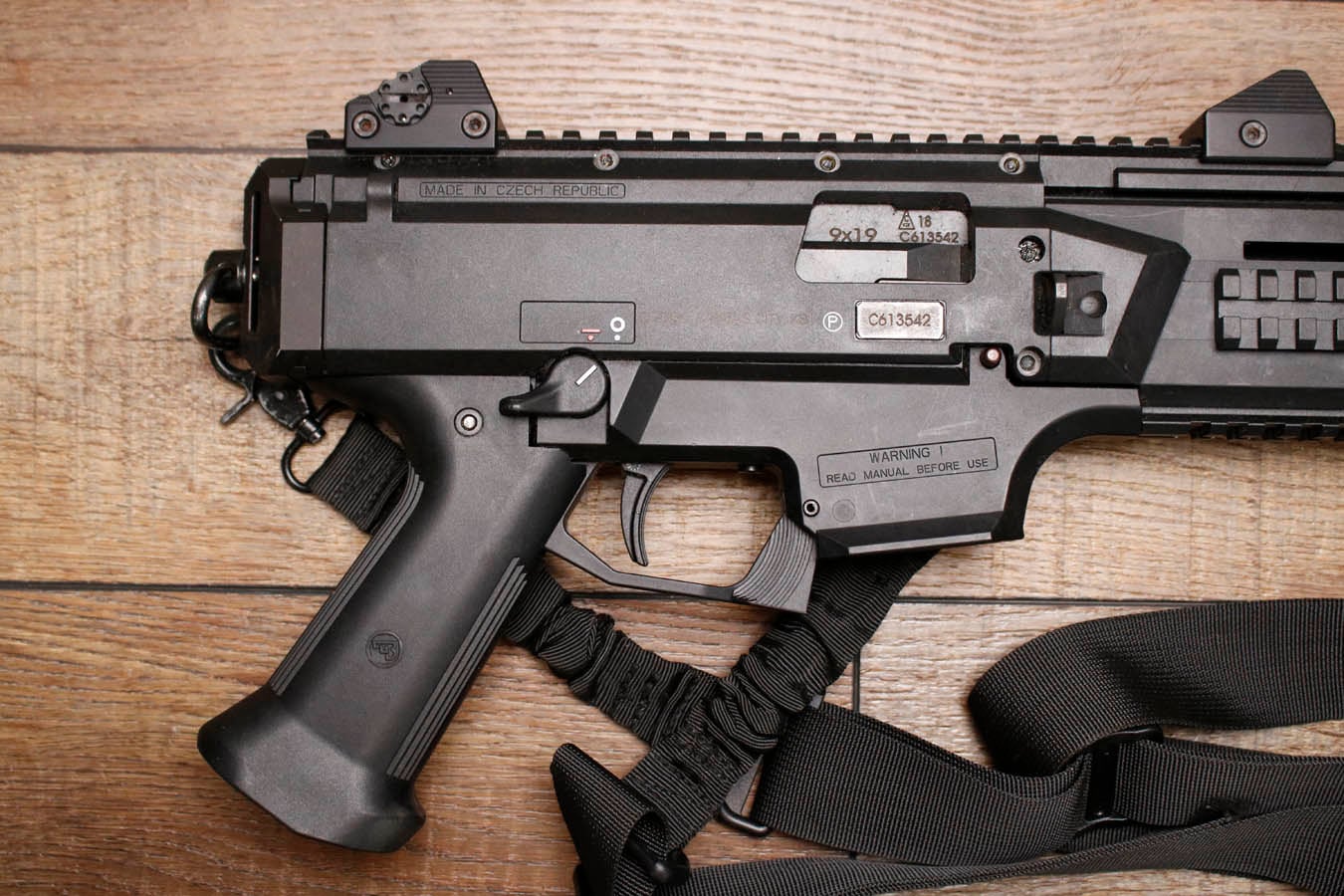 CZ Scorpion EVO 3 S1 9mm Police Trade-In Pistol (No Magazine)