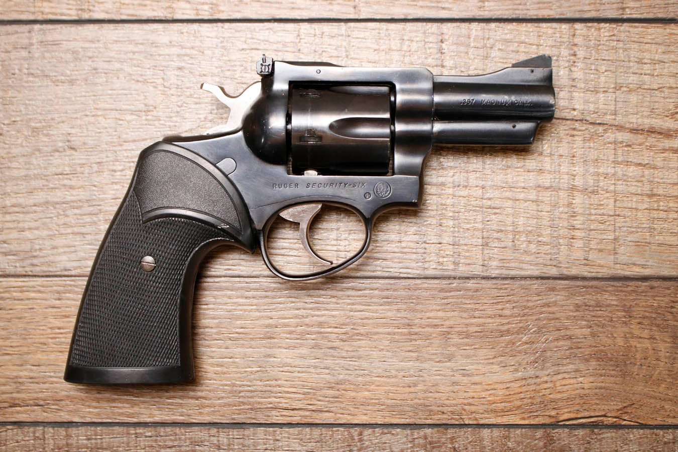 RUGER Security-Six 357 Magnum 2.75 Inch 6-Shot Blued Police Trade-In Revolver
