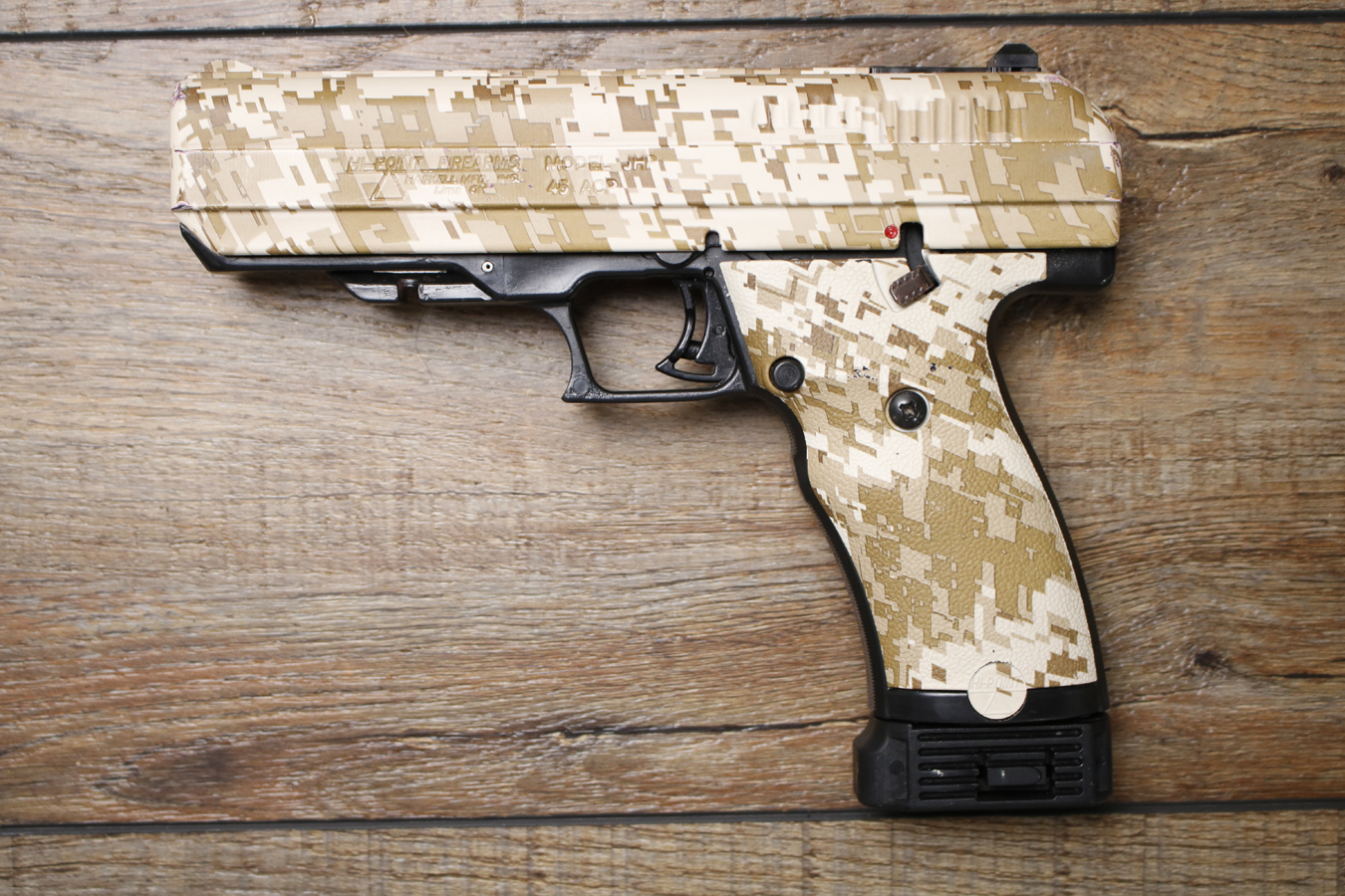 HI POINT JHP 45 ACP Police Trade-In Pistol with Desert Digital Camo Finish