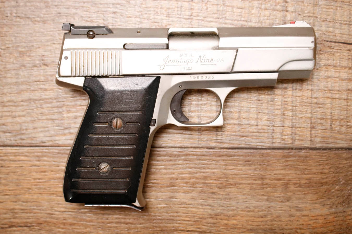 BRYCO Jennings Nine-CA 9mm Police Trade-In Pistol
