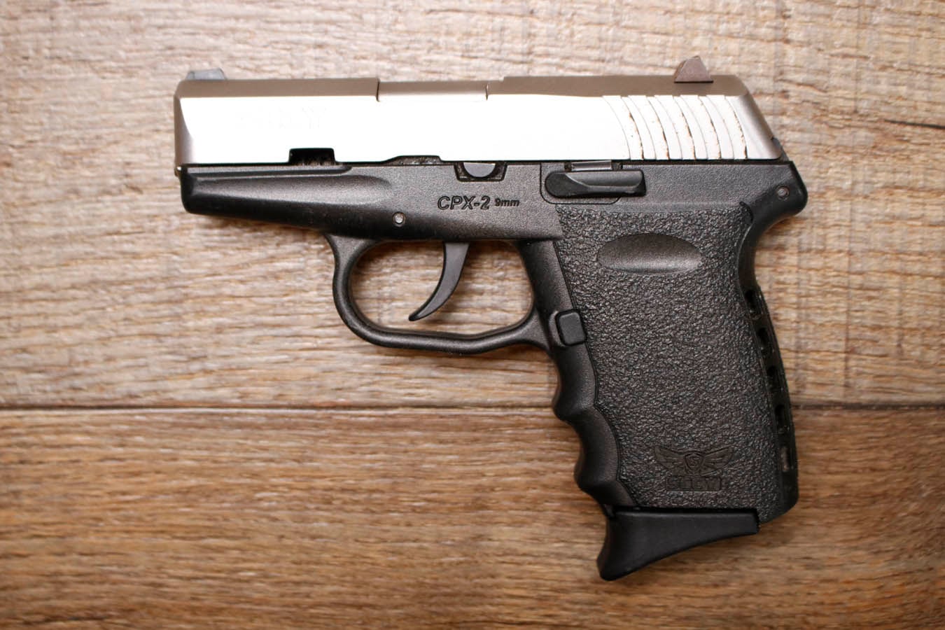 SCCY CPX-2 9mm Police Trade-In Pistol with Stainless Slide