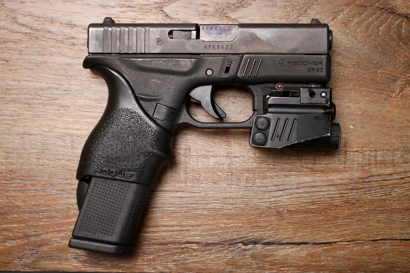 GLOCK 42 380 ACP Police Trade-In Pistol with Laser
