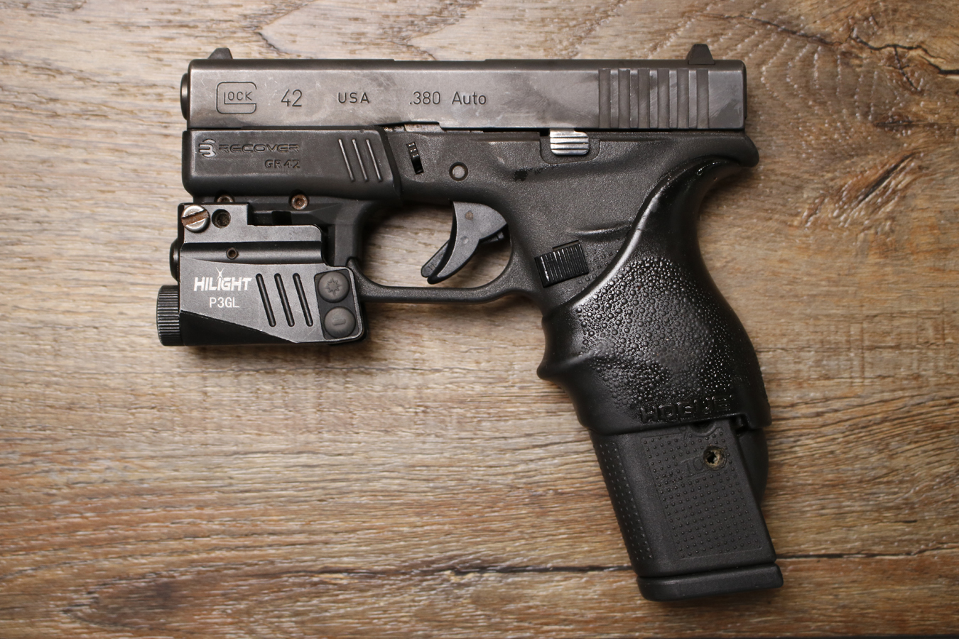 GLOCK 42 380 ACP Police Trade-In Pistol with Laser