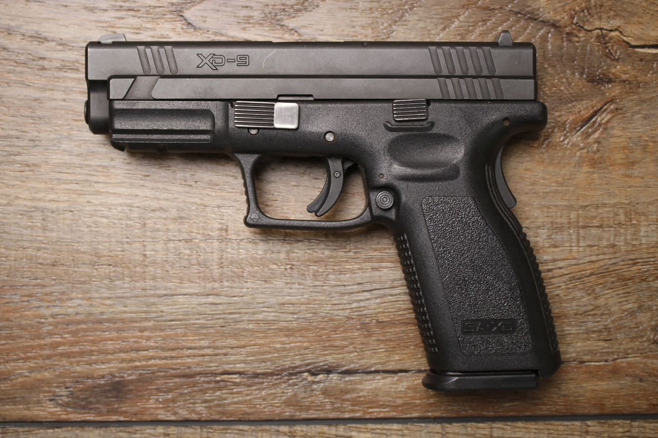 SPRINGFIELD XD-9 9mm Police Trade-In Pistol with 4 Inch Barrel