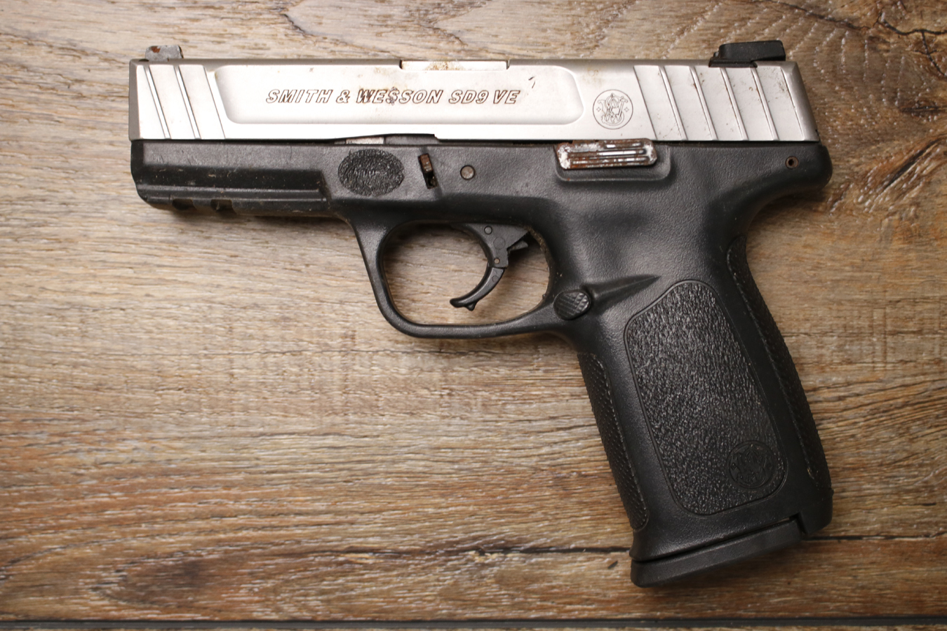 SMITH AND WESSON SD9VE 9mm Police Trade-In Pistol