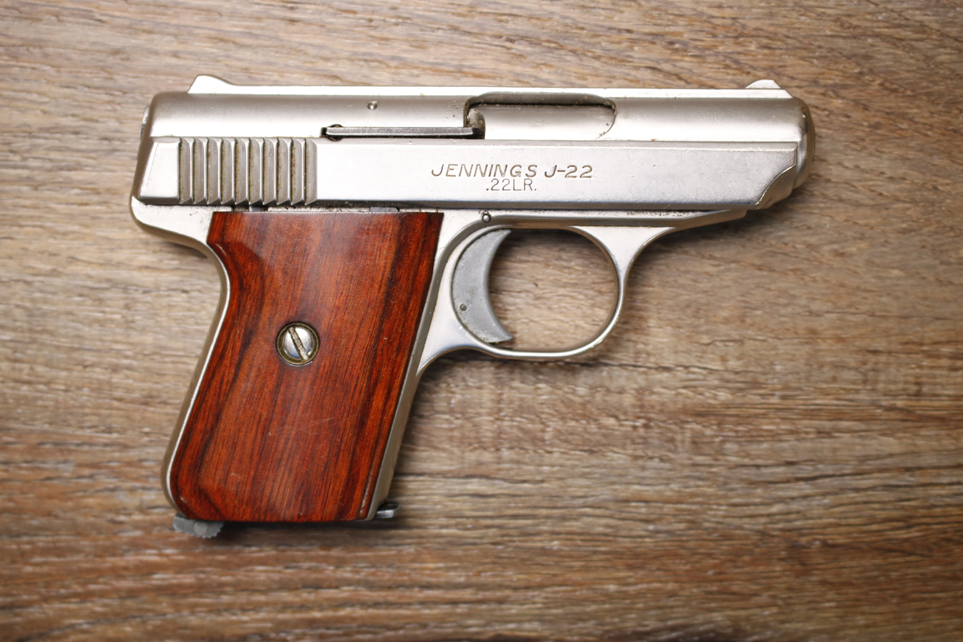 JENNINGS J-22 22 LR Police Trade-In Pistol