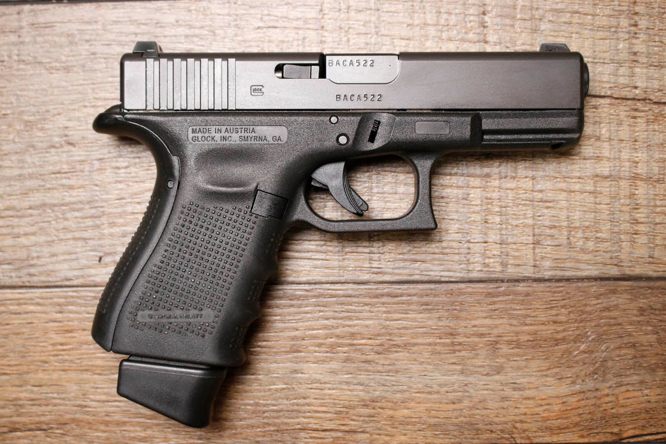 GLOCK 19 Gen 4 9mm Police Trade-In Pistol