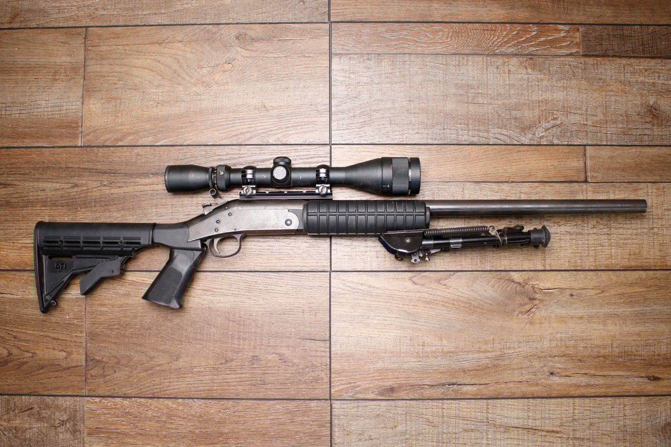 H AND R Handi Rifle SB2 223 Rem. Police Trade-In Rifle with Scope