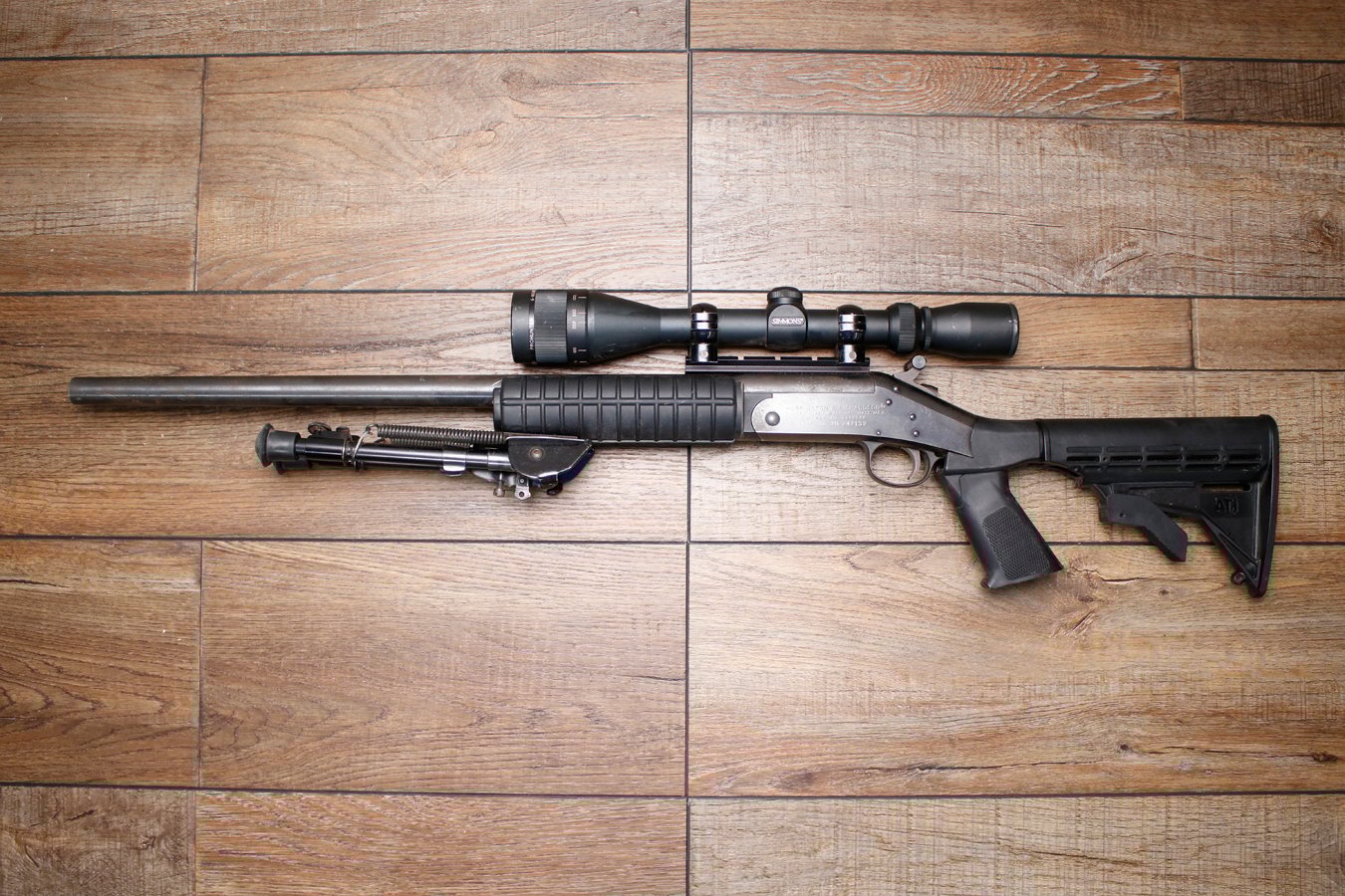 H AND R Handi Rifle SB2 223 Rem. Police Trade-In Rifle with Scope