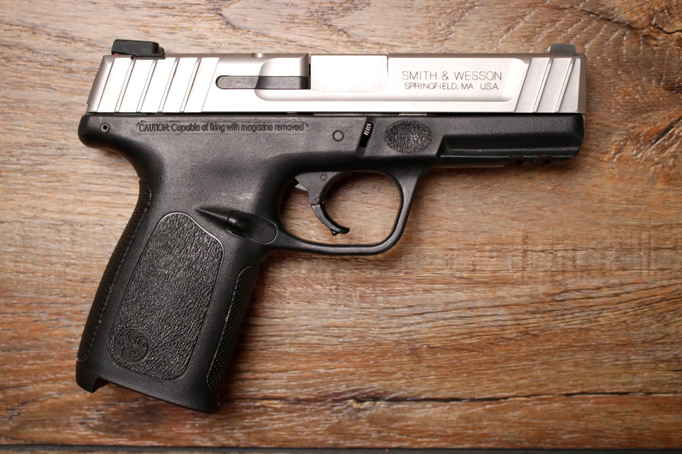 SMITH AND WESSON SD9VE 9mm Police Trade-In Pistol (No Magazine)