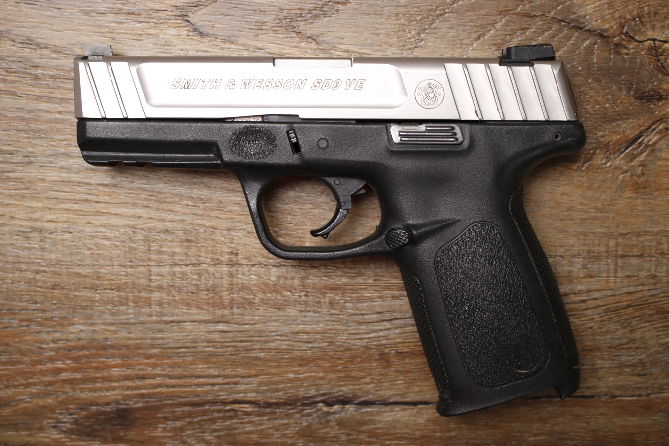 SMITH AND WESSON SD9VE 9mm Police Trade-In Pistol (No Magazine)