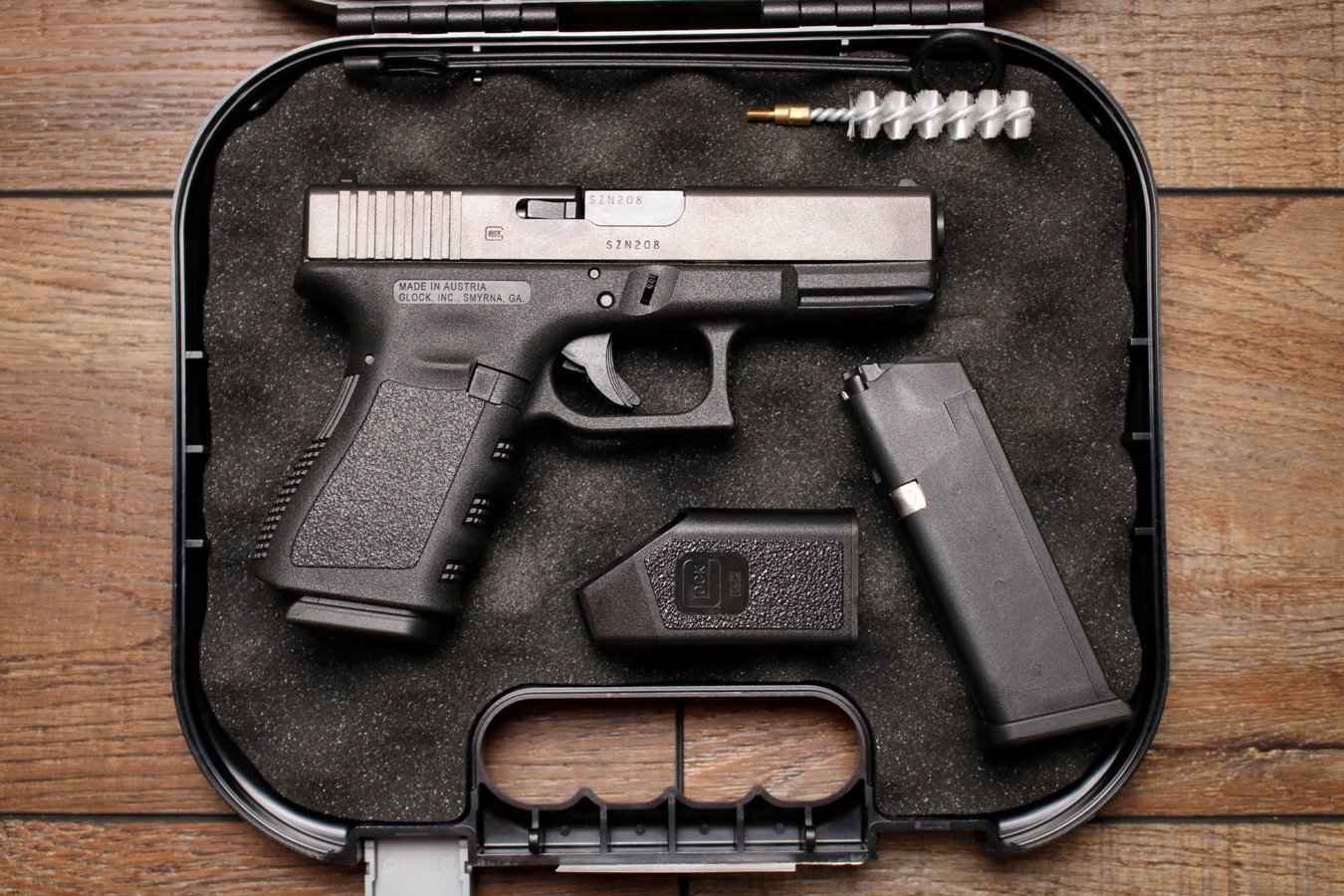 GLOCK 23 Gen3 40 S&W Police Trade-In Pistol with Box and Two Magazines