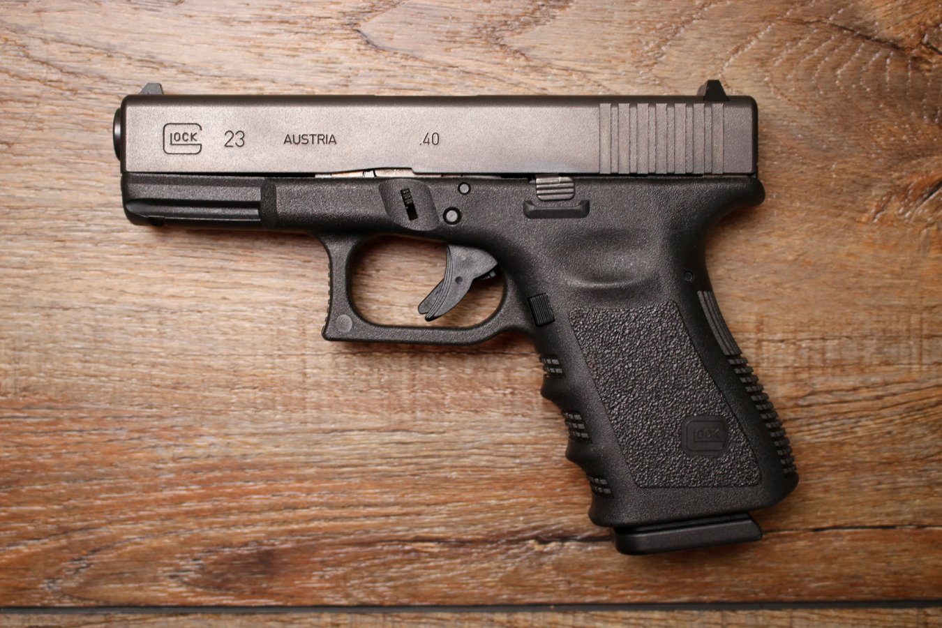 GLOCK 23 Gen3 40 S&W Police Trade-In Pistol with Box and Two Magazines