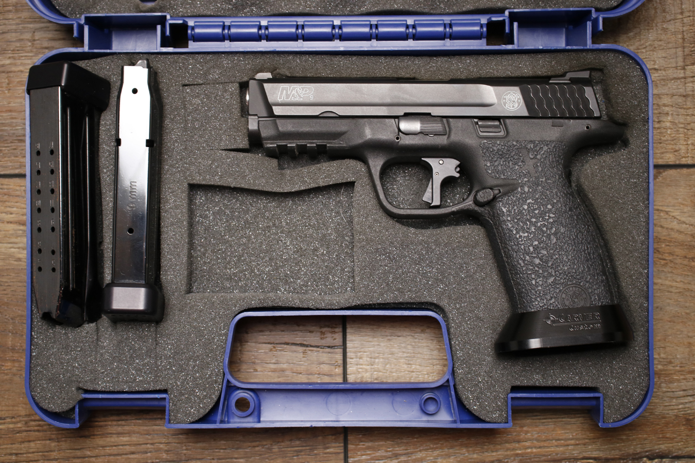 SMITH AND WESSON M&P9 Gen1 9mm Police Trade-In Pistol with Original Box and Two Magazines